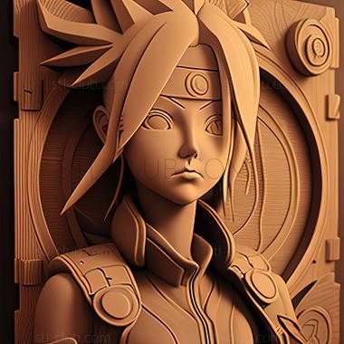 3D мадэль Худшие персонажи Наруто FEM NARUTO (STL)